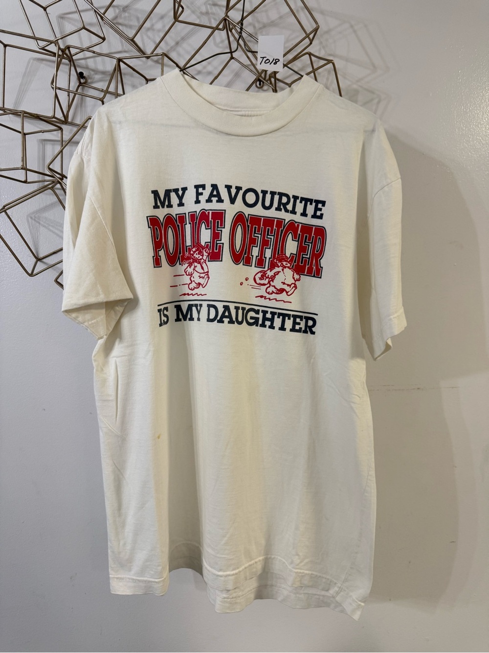 Graphic Tee - "My Favourite Police Officer Is My Daughter"